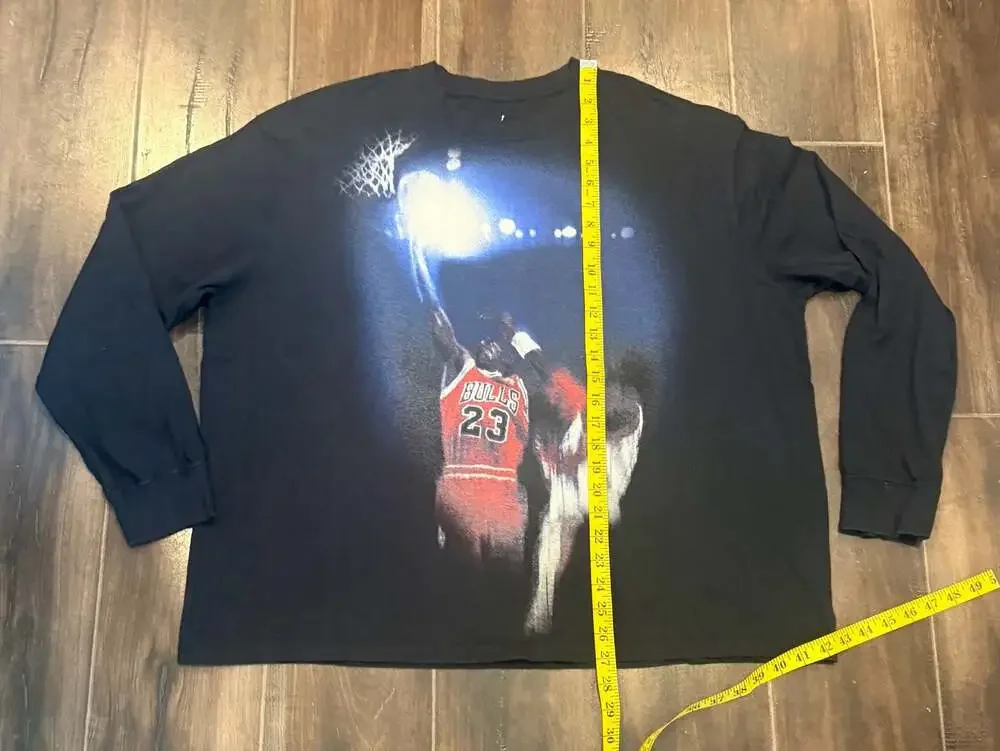 Jordan Dri-Fit Michael Jordan 23 Chicago Bulls Graphic Long Sleeve T-Shirt